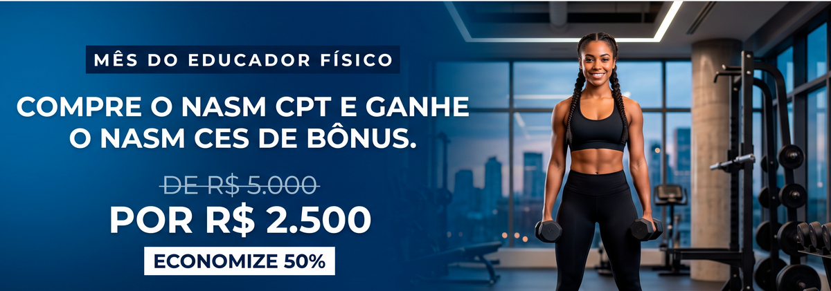 Promoção do mês do Educador Físico